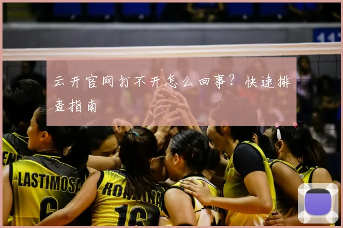 云开官网打不开怎么回事?快速排查指南
